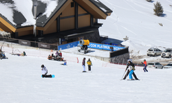 Kartalkaya'da kayak sezonu kapandı