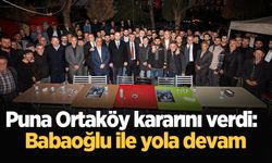 Puna Ortaköy kararını verdi: Babaoğlu ile yola devam