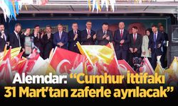Alemdar: “Cumhur İttifakı 31 Mart'tan zaferle ayrılacak”