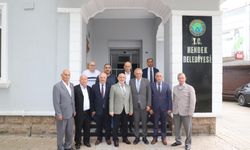 SESOB ve Esnaf Odaları Başkanlarından Püsküllü'ye ziyaret