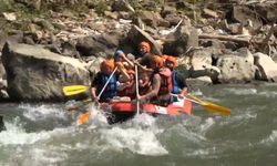 Rafting sezonu, yerli ve yabancı 5 bin kişi ile başladı