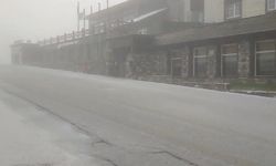Uludağ'da Nisan ayında kar sürprizi