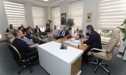 Alperen Ocakları Genel Merkezinden Başkan Şenol Dinç'e ziyaret