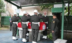 Emekli Astsubay Cemil Yüce törenle toprağa verildi