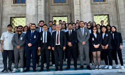 Milletvekili Ali İnci, SAÜ öğrencilerini Meclis'te ağırladı