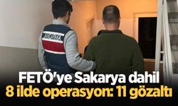 FETÖ'ye Sakarya dahil 8 ilde operasyon: 11 gözaltı