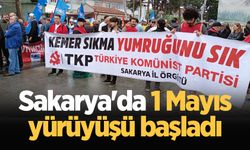 Sakarya'da 1 Mayıs yürüyüşü başladı