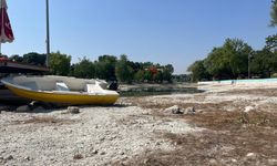 Sakarya Nehri'nin doğduğu Sakaryabaşı'nda sular çekildi