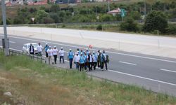 Büro Memur-Sen'in Ankara'ya yürüyüşü sürüyor