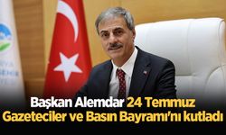 Başkan Alemdar 24 Temmuz Gazeteciler ve Basın Bayramı'nı kutladı