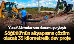 Söğütlü'nün altyapısına çözüm olacak 35 kilometrelik dev proje