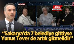 Sakarya’da 7 belediye gittiyse Başkan Yunus Tever de gitmelidir