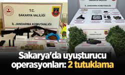 Sakarya'da uyuşturucu operasyonları: 2 tutuklama