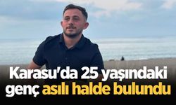 Karasu'da 25 yaşındaki genç asılı halde bulundu