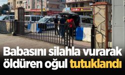 Babasını silahla vurarak öldüren oğul tutuklandı