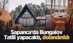 Bir bungalov dolandırıcılığı daha!