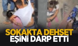 Boşanmak isteyen eşine dehşeti yaşattı