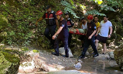 Fotoğraf çekilirken kanyondaki kayalıklardan düştü