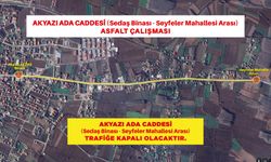 Akyazı'da o cadde için uyarı