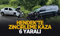 Zincirleme kazada 6 kişi yaralandı