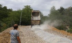 Karıncalı Dede Türbesi Yolu onarılıyor