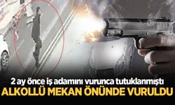 Alkollü mekan önünde bacaklarından vuruldu!