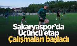 Sakaryaspor üçüncü etap için top başı yaptı