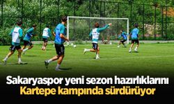 Sakaryaspor, yeni sezon hazırlıklarını Kartepe kampında sürdürüyor