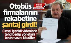 Otobüs firmalarının rekabetine şantaj girdi! Cinsel içerikli videolarla tehdit edip yönetimi bırakmasını istediler