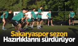 Sakaryaspor, yeni sezon hazırlıklarını sürdürüyor