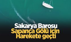 Baro Sapanca Gölü için harekete geçti