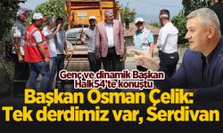 Genç ve dinamik Başkan Çelik Halk54’te konuştu