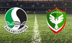 Sakaryaspor Amedspor maçının 11'leri belli oldu