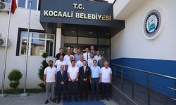 Yüzücü, SASKİ kurmaylarını ağırladı