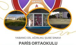 Akyazı Paris Ortaokulunda sınavla yabancı dil sınıfı oluşturulacak