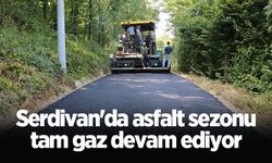 Serdivan'da asfalt sezonu tam gaz devam ediyor