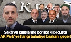 Sakarya kulislerine bomba gibi düştü: AK Parti’ye hangi belediye başkanı geçer!