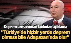 Deprem uzmanından korkutan açıklama: "Türkiye'de hiçbir yerde deprem olmasa bile Adapazarı'nda olur"