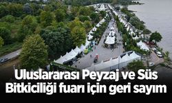 Uluslararası Peyzaj ve Süs Bitkiciliği fuarı için geri sayım