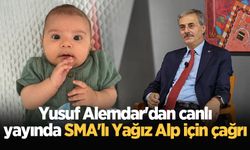 Yusuf Alemdar'dan canlı yayında SMA'lı Yağız Alp için çağrı