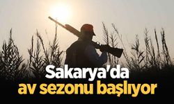 Sakarya'da av sezonu başlıyor