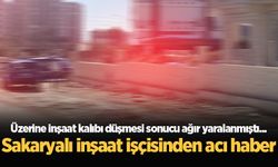 Üzerine inşaat kalıbı düşmesi sonucu ağır yaralanmıştı... Sakaryalı inşaat işçisinden acı haber