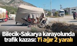 Bilecik-Sakarya karayolunda trafik kazası: 1'i ağır 2 yaralı