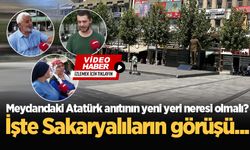 Vatandaşlar “Atatürk anıtının yeni yeri neresi olmalı” sorusuna cevap verdi!