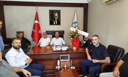 Bektaş'tan yeni müftü Sağlam'a ziyaret