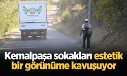 Kemalpaşa sokakları estetik bir görünüme kavuşuyor