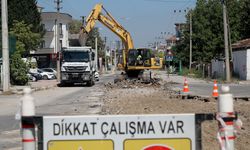 Erenler Küpçüler Caddesi’nde yenileme çalışmaları başladı