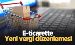 E-ticarette yeni vergi düzenlemesi