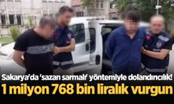 Sakarya'da 'sazan sarmalı' yöntemiyle dolandırıcılık! 1 milyon 768 bin liralık vurgun