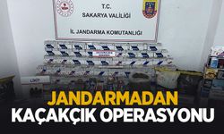 Jandarmadan kaçakçılık operasyonu